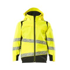 MASCOT 19901 Accelerate Safe Outer Shell Jacket For Children - Kids - Hi-Vis Yellow/Black