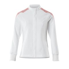 Mascot 20064 Food & Care Jacket - Women's - White/Traffic Red