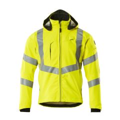 MASCOT 20502 Blackpool Safe Supreme Softshell Jacket - Mens - Hi-Vis Yellow