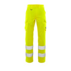 MASCOT 20859 Safe Light Trousers With Thigh Pockets - Hi-Vis Yellow