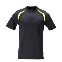 Mascot 21582 T-Shirt - Mens - Dark Navy/Hi-Vis Yellow