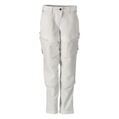 Mascot 22078 Trousers with Kneepad Pockets - Women's - White