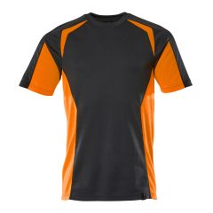 MASCOT 22082 Accelerate Safe T-Shirt - Mens - Dark Navy/Hi-Vis Orange
