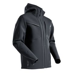 MASCOT 22086 Customized Softshell Jacket With Hood - Mens - Black
