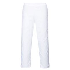 Portwest 2208 Bakers Trousers - (White)