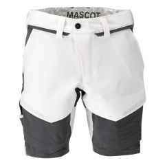 Mascot 22149 Ultimate Stretch Shorts - Mens - White/Stone Grey