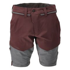 Mascot 22149 Ultimate Stretch Shorts - Mens - Maroon/Stone Grey