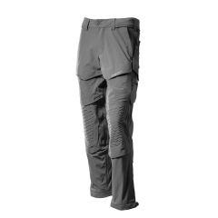 MASCOT 22279 Customized Trousers With Kneepad Pockets - Mens - Stone Grey