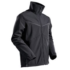 MASCOT 22302 Customized Softshell Jacket - Mens - Black