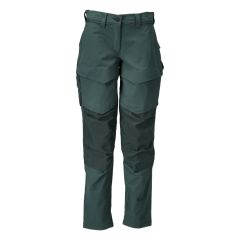 Mascot 22378 Trousers with Kneepad Pockets - Women's - Forest Green