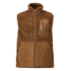Mascot 22465 Pile Gilet with Zipper - Mens - Nut Brown