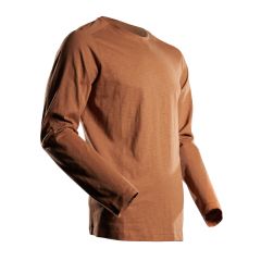 Mascot 22581 T-Shirt, Long-Sleeved - Mens - Nut Brown