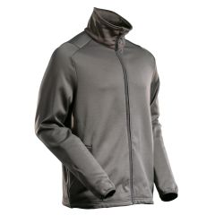 MASCOT 22585 Customized Fleece Jumper With Zipper - Mens - Stone Grey