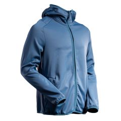MASCOT 22586 Customized Fleece Jumper With Hood - Mens - Stone Blue