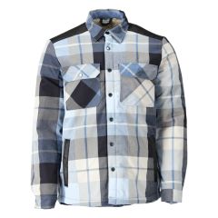 Mascot 23104 Flannel Shirt with Pile Lining - Mens - Dark Navy Checked