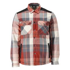 Mascot 23104 Flannel Shirt with Pile Lining - Mens - Autumn Red Checked