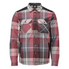Mascot 23104 Flannel Shirt with Pile Lining - Mens - Maroon Checked