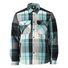 Mascot 23104 Flannel Shirt with Pile Lining - Mens - Forest Green Checked