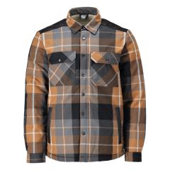 Mascot 23104 Flannel Shirt with Pile Lining - Mens - Nut Brown Checked
