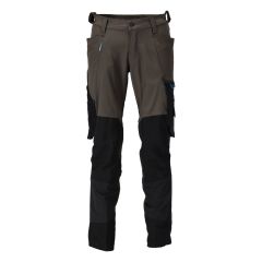 Mascot 23179 Trousers with Kneepad Pockets - Mens - Dark Anthracite/Black