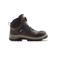 Blaklader 2492 STORM Waterproof Midcut Safety Boots - S3 SRC - Brown/Black
