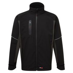 Tuffstuff 252 Stanton Softshell Jacket - Fleece Lined, Waterproof - Black