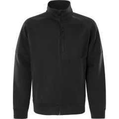 Fristads Sweatshirt Jacket  - 7830 GKI (Black)