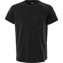 Fristads Heavy T-Shirt - 100% Organic Cotton - 7820 GHT (Black)