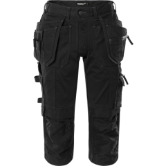 Fristads Craftsman Stretch Pirate Trousers - 2531 GCYD (Black)