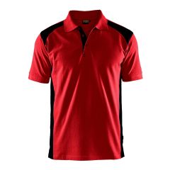 Blaklader 3324 Polo Shirt - Red/Black