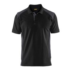 Blaklader 3324 Polo Shirt - Black/Mid Grey