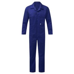 Fort Workwear 366 Zip Front Coverall - Polycotton 245gsm - Royal Blue