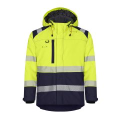 Tranemo 4301 VISION Hi-Vis Winter Jacket - Yellow/Navy