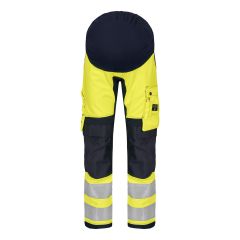 Tranemo 4327 VISION Hi-Vis Maternity Stretch Trousers - Yellow/Navy