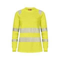 Tranemo 4387 Hi-Vis Ladies Long Sleeves T-shirt - Yellow