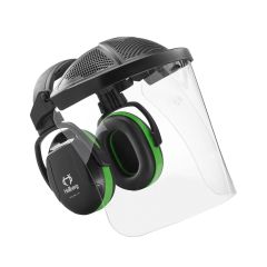 Hellberg Secure 1 Headband Ear Defenders with PC Visor | 44101-001