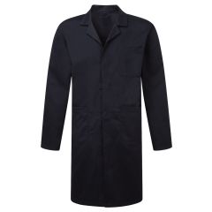 Fort Workwear Warehouse Coat with Vented Back - Navy Blue