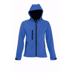 46802 SOL'S Ladies Replay Hooded Soft Shell Jacket