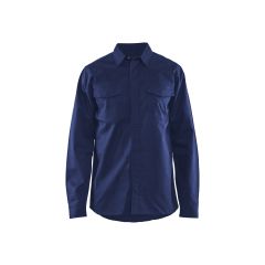 Blaklader 3226 Flame Resistant Shirt - Navy Blue