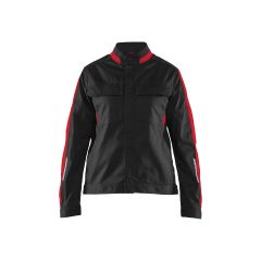 Blaklader 4443 Women's Industry Jacket Stretch - Black/Red