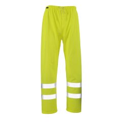 MASCOT 50102 Wolfsberg Safe Aqua Rain Trousers - Hi-Vis Yellow