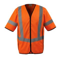 MASCOT 50216 Packwood Safe Supreme Traffic Vest - Hi-Vis Orange