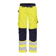 Tranemo 5028 CANTEX Stretch Flame Retardant Ladies Trousers - Yellow/Navy