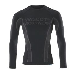 MASCOT 50561 Hamar Crossover Functional Under Shirt - Black