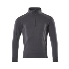 MASCOT 50611 Nantes Crossover Sweatshirt With Half Zip - Mens - Dark Navy