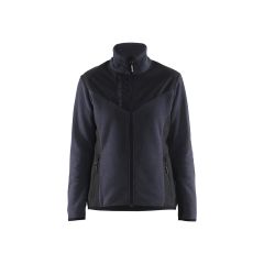Blaklader 5943 Women's Knitted Jacket With Softshell - Navy