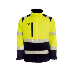 Tranemo 5101 OUTERWEAR Flame Retardant Winter Jacket - Yellow/Navy