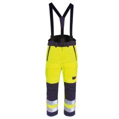 Tranemo 5122 Flame Retardant Winter Trousers - Yellow/Navy