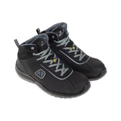 Aboutblu Evolution Discovery  Mid Safety Boot - S3 ESD SRC - Black/Silver
