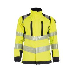 Tranemo 5149 STRETCH Flame Retardant Ladies Softshell Jacket - Yellow/Navy